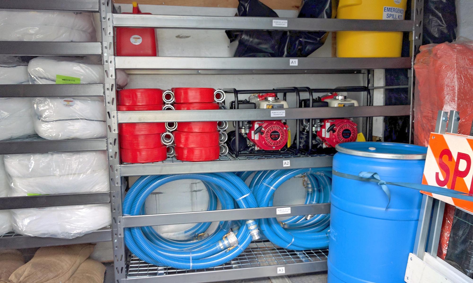 Environmental Protection & Spill Response Trailers Worldwide Shipping